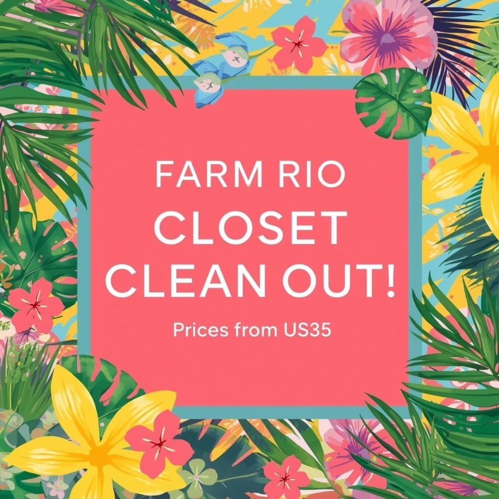 Farm Rio Closet Clean-Out!